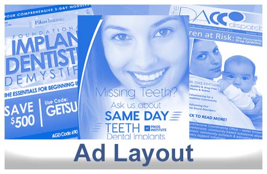 Ad Layout Graphic Design